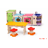 Cuisine complète avec meuble et table d'imitation - Papouille