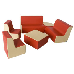 Ensemble en mousse imperméable assise 30 cm - Papouille