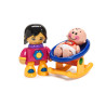 La maison tolo et figurines Tri - Papouille