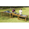 Set de 3 tables d'eau en plein air  - Papouille