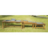 Set de 3 tables d'eau en plein air  - Papouille