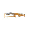 Set de 3 tables d'eau en plein air  - Papouille