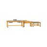 Set de 3 tables d'eau en plein air  - Papouille