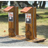 Station de recharge pour vélo  - Papouille