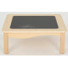 Table basse avec tableau  - Papouille