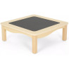 Table basse avec tableau  - Papouille