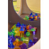 Espace de jeux- Cube Miroir avec 2 miroirs  - Papouille