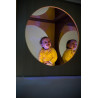 Espace de jeux- Cube Miroir avec 2 miroirs  - Papouille