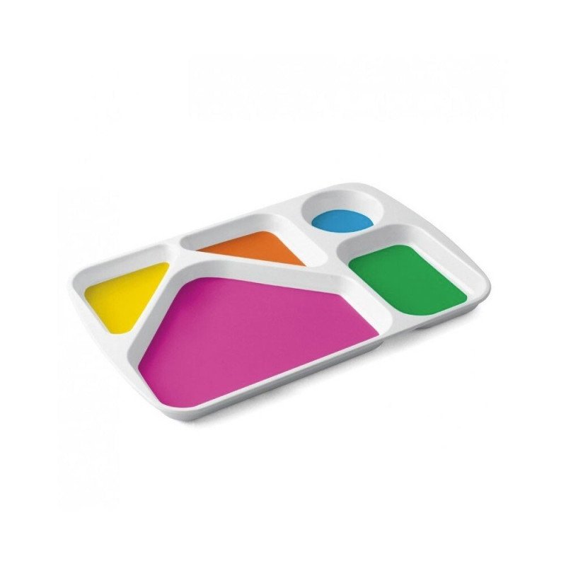 Plateau repas compartimenté pour enfant